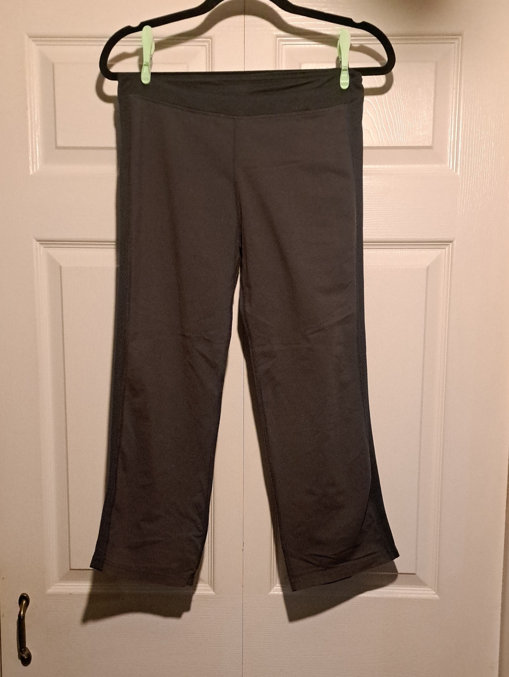 🩶Le senza spirit -Athletica Woman's Charcoal Gray Pull-On Leggings Comfortable